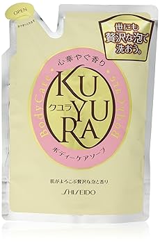 KUYURA　クユラ　ボディソープ ポンプ式 2本セット　550ml　資生堂 楽天市場】ファイントゥデイ クユラ ボディケアソープ 心華やぐ